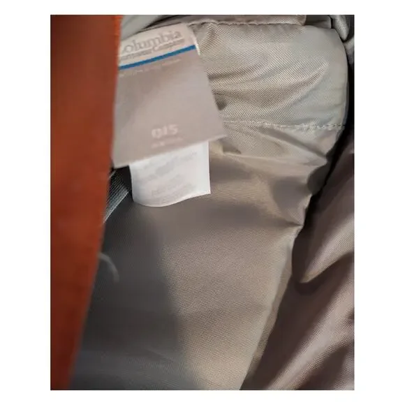 Columbia Urban Lifestyle Backpack Convertible Tote -orange/navy - Picture 4 of 6